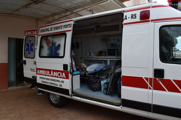  UTI móvel/ neonatal  da  Prefeitura de Tenente Portela realiza transporte com paciente de  alta complexidade
