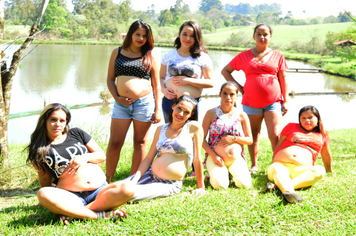  CRAS realiza ensaio fotográfico com o Grupo de Gestantes