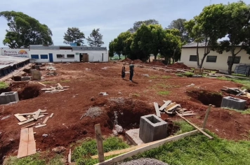 ADMINISTRAÇÃO MUNICIPAL DE TENENTE PORTELA VISTORIA OBRAS DO GINÁSIO EM PERPÉTUO SOCORRO