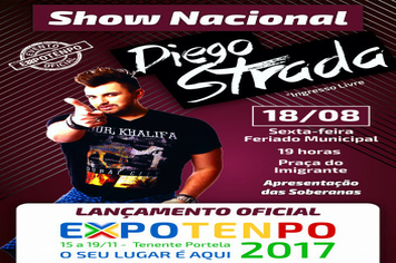 Lançamento Oficial da Expotenpo será no dia do aniversário de Tenente Portela
