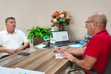 PREFEITOS DE TENENTE PORTELA E TRÊS PASSOS ALINHAM INÍCIO DAS OBRAS DA NOVA PONTE SOBRE O RIO TURVO