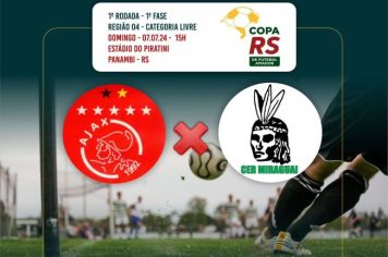 COPA RS: TENENTE PORTELA ESTREIA NESTE DOMINGO