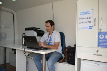 Unidade Móvel do Sebrae prestou atendimentos em Tenente Portela