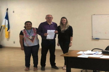 Prefeito Carboni toma posse do Cargo de Conselheiro representante do  Consórcio  ROTA YUCUMÃ