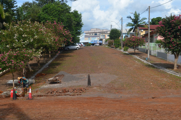 Obras de asfaltamento nas Ruas Tamoio e Pindorama são iniciadas