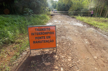 Município interdita pontes e passagem de bueiros em Tenente Portela