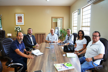 Reunião do Executivo com representantes do Sebrae