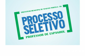 Abertura de Processo Seletivo