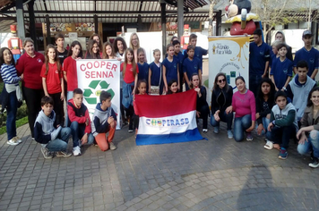 Viagem á Nova Petrópolis - Alunos das Cooperativas Escolares de Tenente Portela