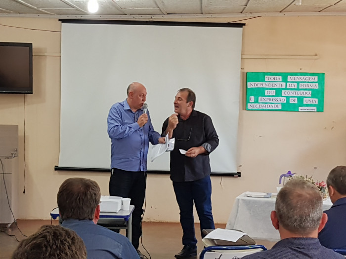 Prefeito Carboni Participa de Assembléia em Bom Progresso Promovida Pela Amuceleiro e Acamrece