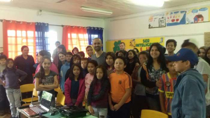 Palestra Motivacional com o Pastor Josias leão - Escola M. Tenente Portela
