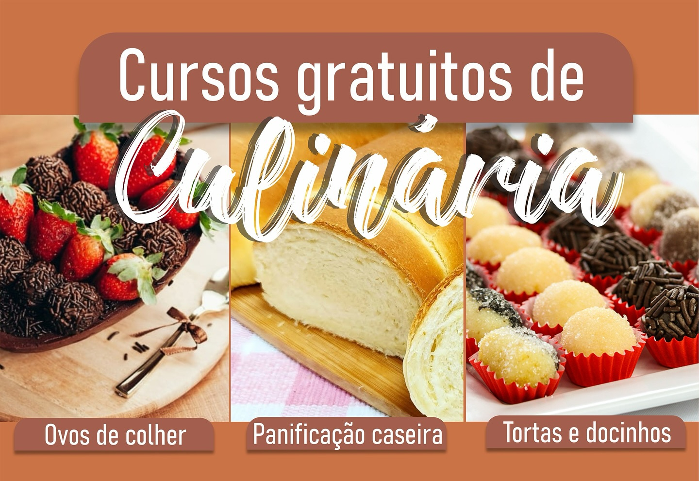 CRAS ABRE INSCRIÇÕES PARA CURSOS DE CULINÁRIA