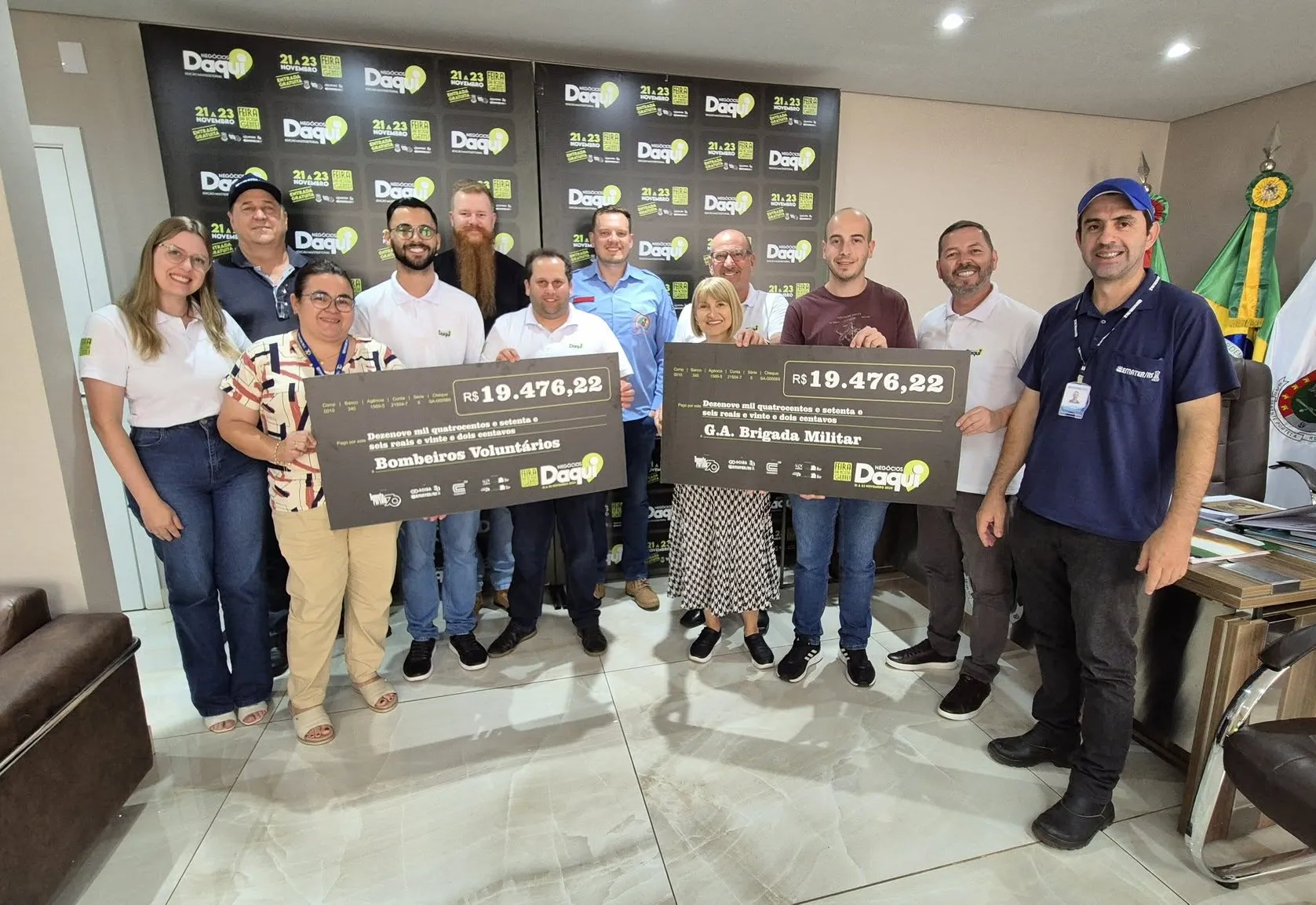 REUNIÃO AVALIA RESULTADOS E DESEMPENHO DA FEIRA NEGÓCIOS DAQUI