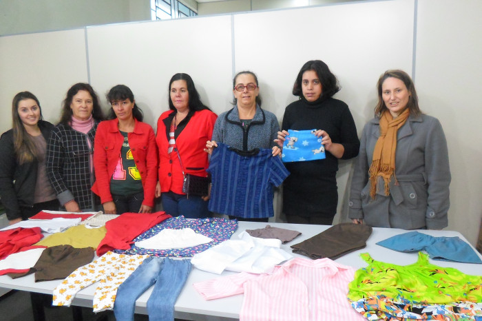 CRAS realiza o encerramento das Oficinas de Corte e Costura e Pintura em Tecidos
