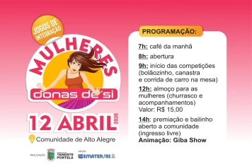 MULHERES DONAS DE SI PROMOVE INTEGRAÇÃO E ATIVIDADES NA COMUNIDADE DE ALTO ALEGRE