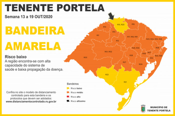 Atualização do Distanciamento Controlado - Semana 13 a 19 OUT 2020