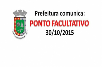 Prefeito decreta ponto facultativo em comemoração ao dia do Servidor Público 