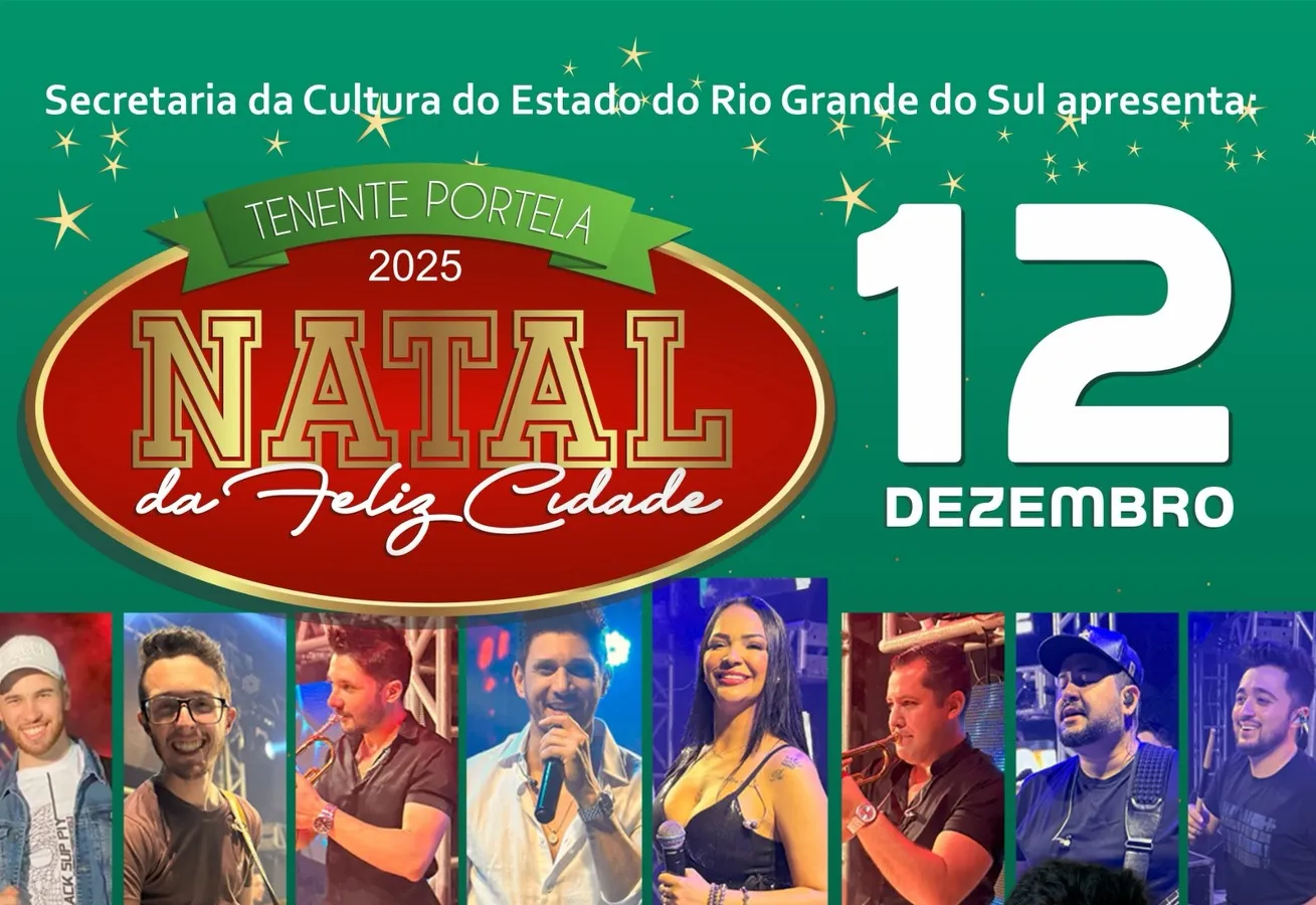VEM AÍ A 5ª EDIÇÃO DO “NATAL DA FELIZ CIDADE” COM SHOW BAILE GRATUITO