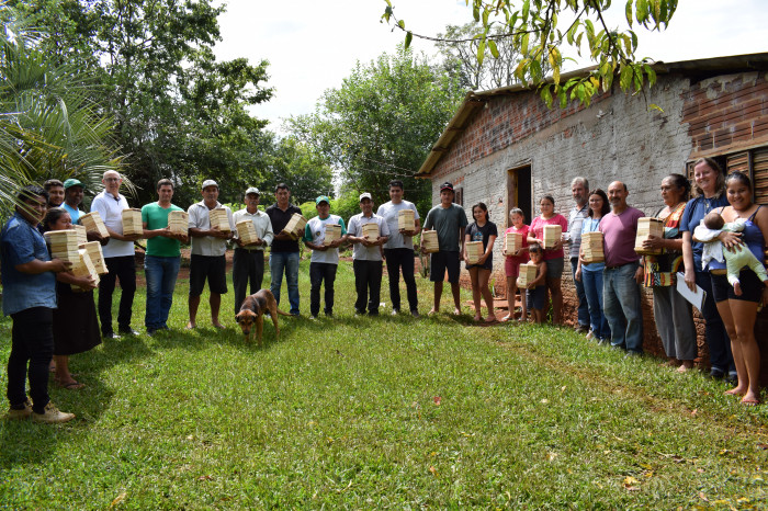 Município apoia projeto para  Criação de Abelhas Sem Ferrão na Comunidade Indígena do Guarita
