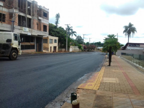 Obras de asfaltamentos se aproximam de 50% em Tenente Portela