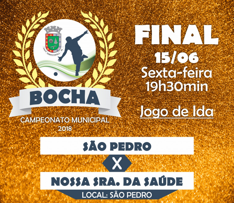 Definidos os finalistas do Campeonato Municipal de Bocha 2018