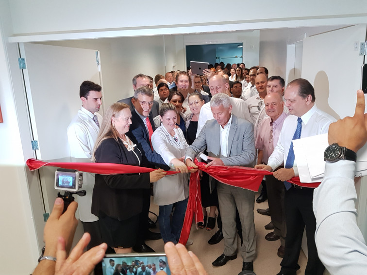 Inauguração da UCI neonatal do Hospital Santo Antônio em Tenente Portela